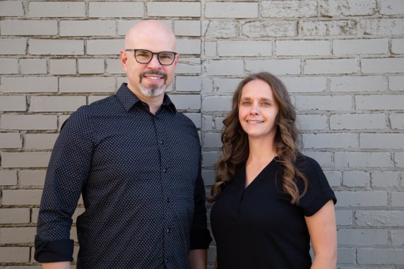 Caleb and Verlynda Simonyi-Gindele, co-founders of Therapevo Counselling agency