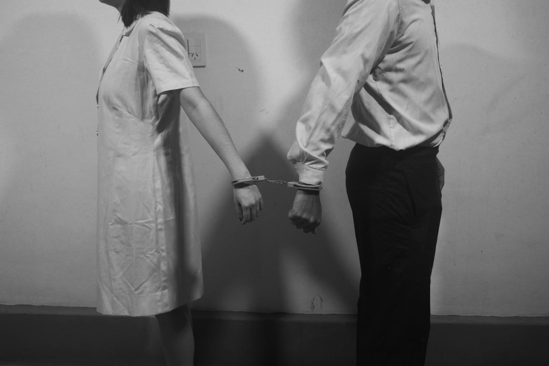 Person in a controlling, toxic relationship